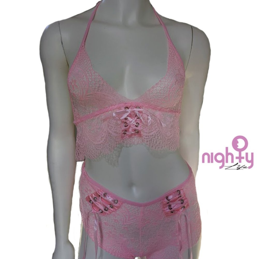 Pink Luv Bra Set - Picture 2 of 4